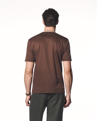 Modal Karışımlı Kısa Kollu T-Shirt