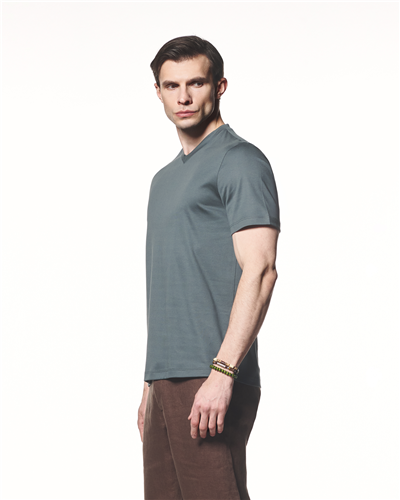 Modal Karışımlı V Yaka T-Shirt