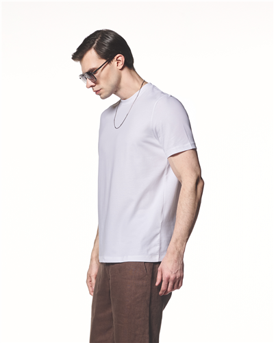 Pamuk Karışımlı Kısa Kollu T-Shirt