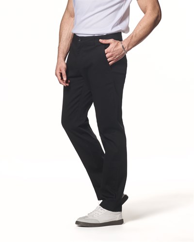 Pamuk Karışımlı Straight Fit Pantolon