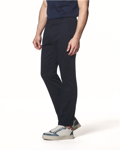 Pamuk Karışımlı Straight Fit Pantolon