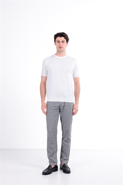 Regular Fit Bisiklet Yaka Triko T-Shirt