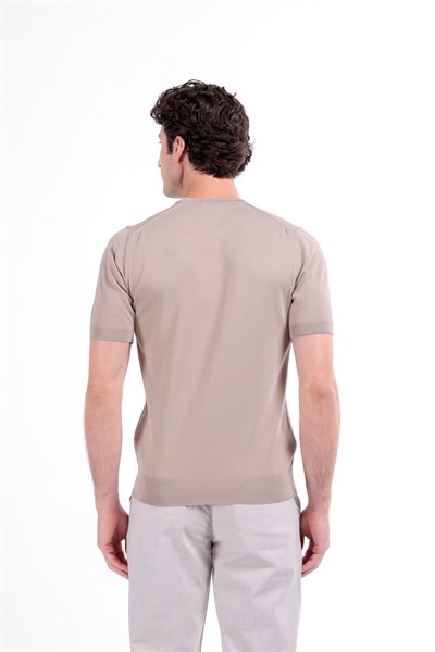 Regular Fit Bisiklet Yaka Triko T-Shirt