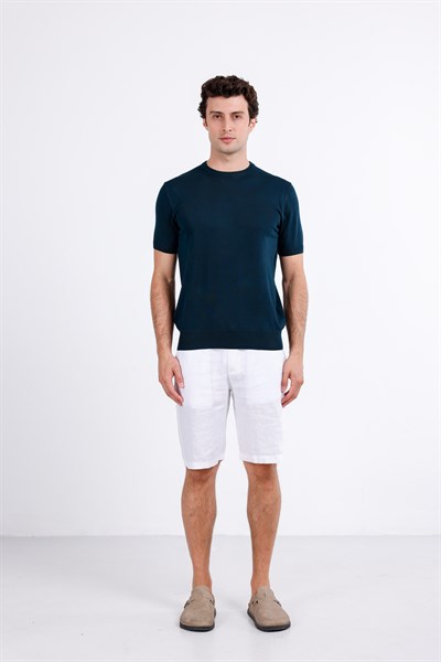 Regular Fit Bisiklet Yaka Triko T-Shirt