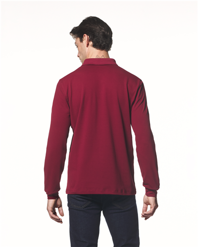Uzun Kollu Polo Yaka T-Shirt