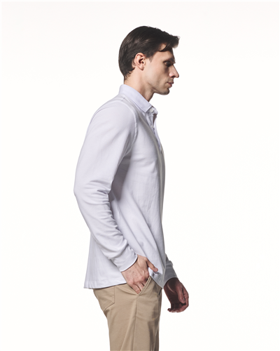 Uzun Kollu Polo Yaka T-Shirt