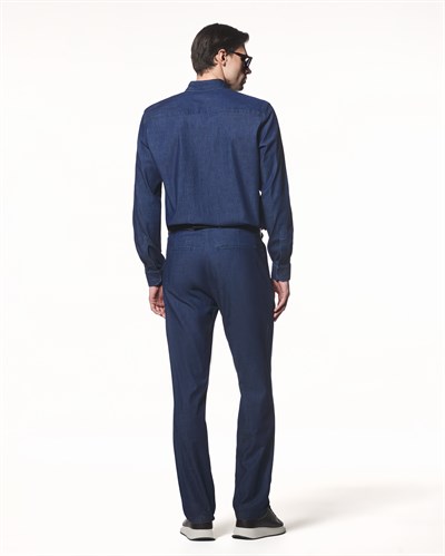 Yumuşak Dokulu Hafif Denim Gömlek