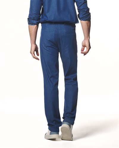 Yumuşak Dokulu Hafif Denim Pantolon