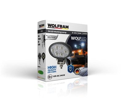 Wolfram Wolf Serisi 32506 Çalışma Lambası Elips Midi 2040 Lümen FLOOD - WOLFRAM 32506