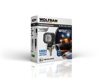 Wolfram Wolf Serisi 32401 Çalışma Lambası Kare Mini 425 Lümen FLOOD - WOLFRAM 32401