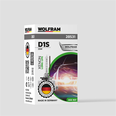 D1S Xenon Ampul Standart Işık Uzun Ömür 12V 35W - WOLFRAM 28531
