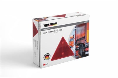 Üçgen Reflektör E-Belgeli (Wolfram 40552)