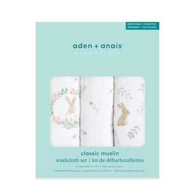 Aden & Anais - Blushing Bunnies Kese 3lü Set