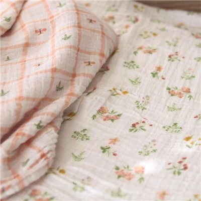 Aden & Anais - Country Floral 2li Pamuklu Kundak Set