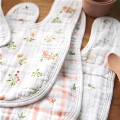 Aden & Anais - Country Floral 3lü Önlük Set