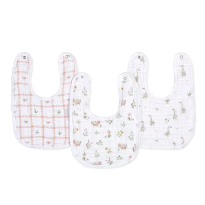 Aden & Anais - Country Floral 3lü Önlük Set