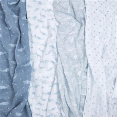 Aden & Anais - Earthly 4lü Organik Pamuklu Müslin Set
