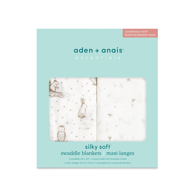 Aden & Anais - Healing Nature 2li İpek Yumuşak Kundak Set