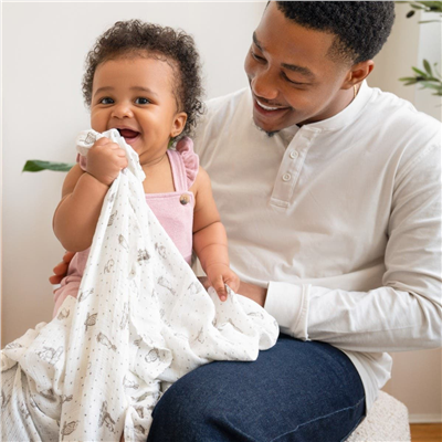 Aden & Anais - Healing Nature 2li İpek Yumuşak Kundak Set