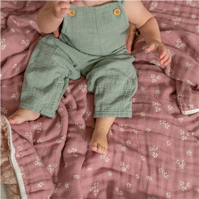 Aden & Anais - Herritage Floral Organik Dream Battaniye
