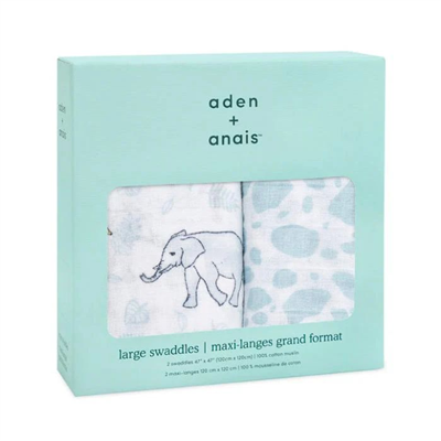 Aden & Anais - Jungle 2li Organik Kundak Set