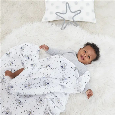 Aden & Anais - Mickey Stargazer Pamuklu Kundak Örtüsü 4lü Set