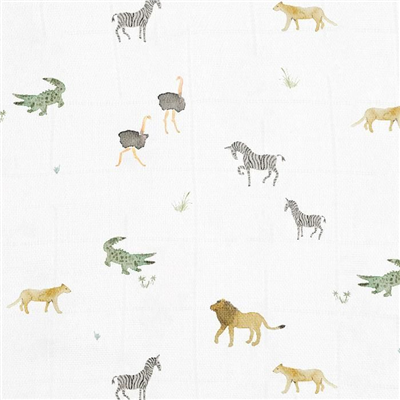 Aden & Anais - Safari Dreams 2li Organik Kundak Set