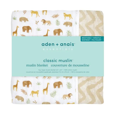Aden & Anais - Tanzania Pamuklu Müslin Battaniye