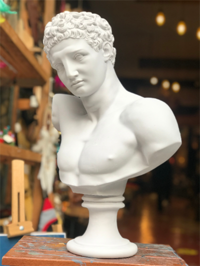 HERMES BÜST HEYKELİ - 63 CM 