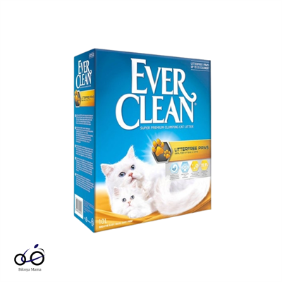 Ever Clean Litterfree Paws Patilere Yapışmayan Topaklanan Kedi Kumu 10L