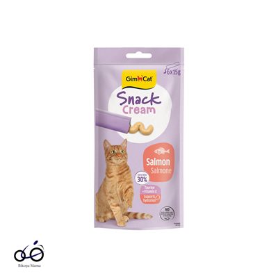 Gimcat Snack Cream Somonlu Kedi Ödülü 6x15gr