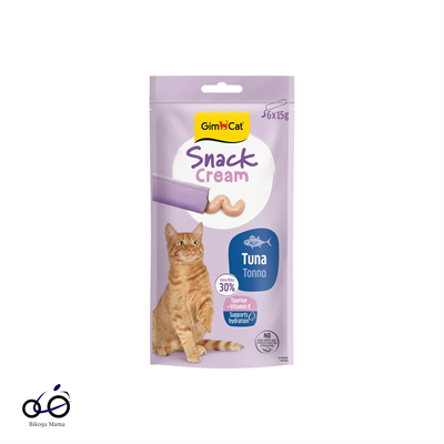 Gimcat Snack Cream Ton Balıklı Kedi Ödülü 6x15gr