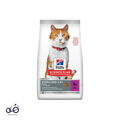Hill's SCIENCE PLAN Ördekli Kısırlaştırılmış Kedi Maması