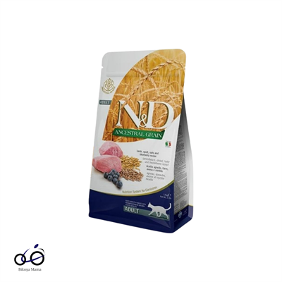 N&D Ancestral Grain Düşük Tahıllı Kuzu Yaban Mersini Kısırlaştırılmış Kedi Maması 10kg