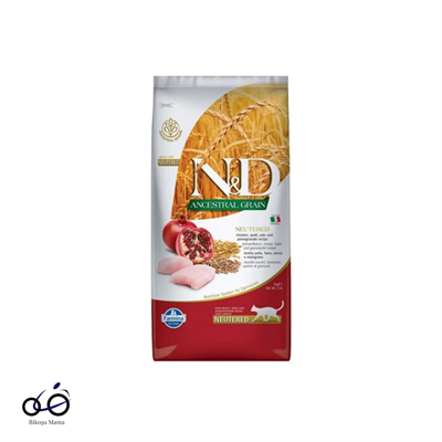N&D Ancestral Grain Tavuklu ve Narlı Ata Tahıllı Kısırlaştırılmış Kedi Maması