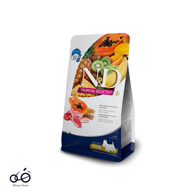 N&D Tropical Selection Kuzu Etli ve Tropikal Meyveli Mini Irk Yetişkin Köpek Maması