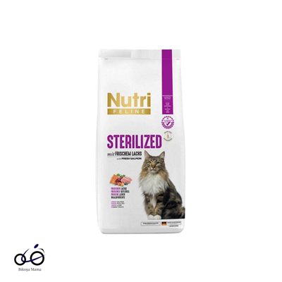 Nutri Feline Somonlu Tahılsız Kısırlaştırılmış Kedi Maması 10kg