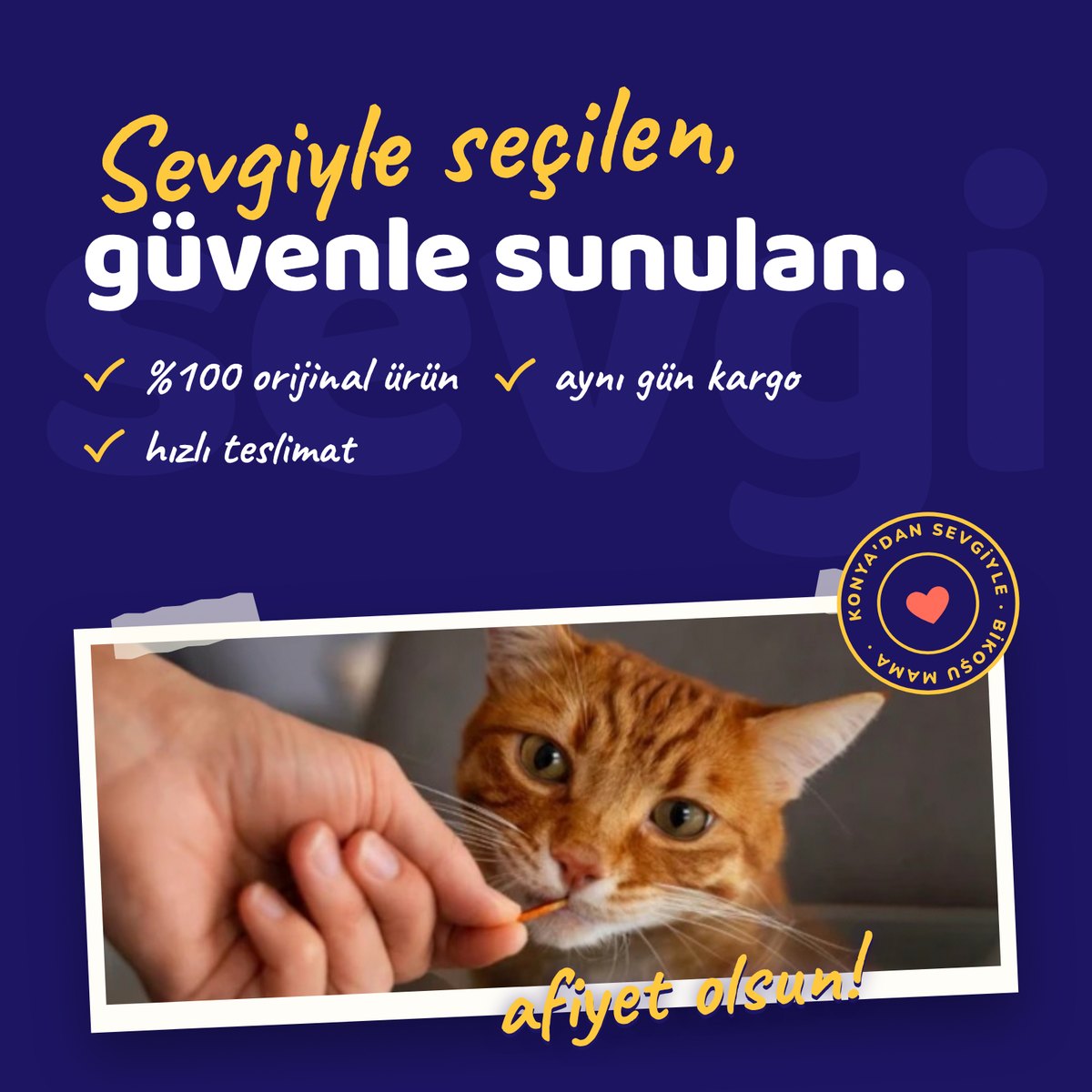 Bikoşu Mama: %100 orijinal ürün, aynı gün kargo, hızlı teslimat