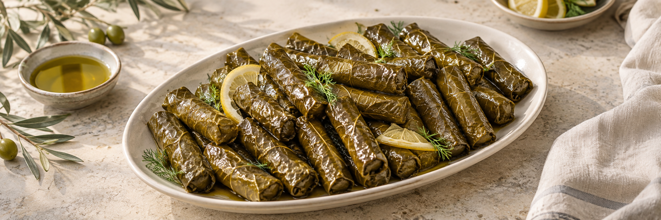 Zeytinyağlı Yaprak Sarma Tarifi: Ege Usulü, Parmak İnceliğinde ve Açılmayan Sarmalar