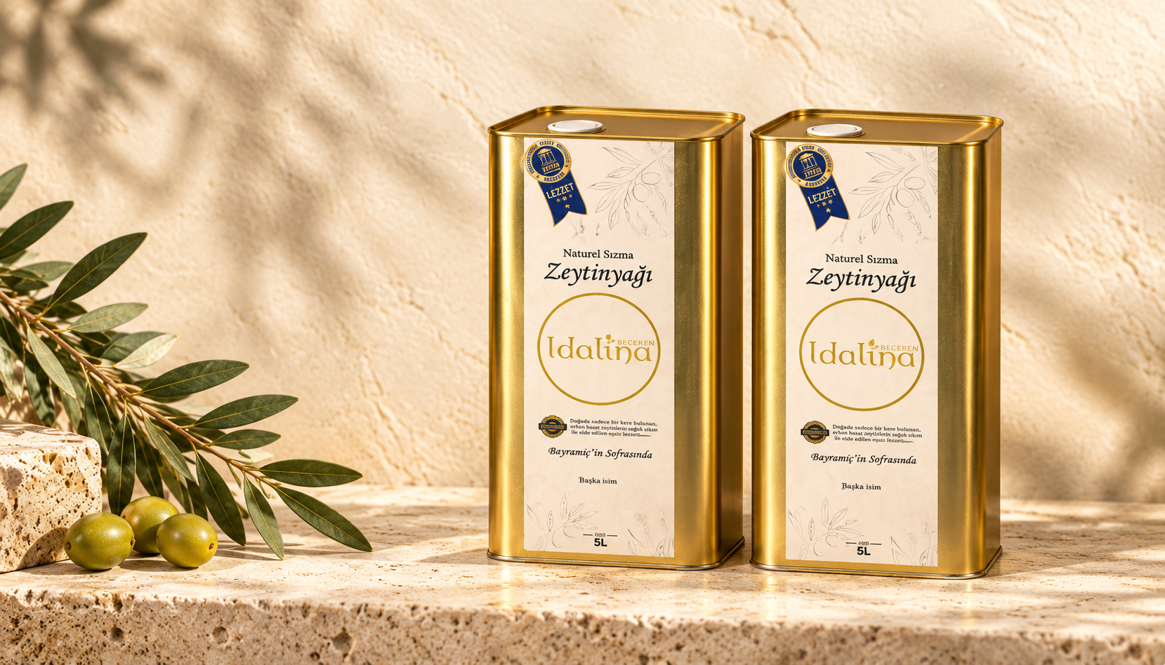Premium İlk Gün zeytinyağı 5 L 2’li paket