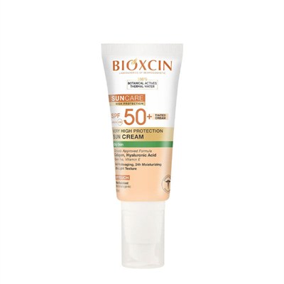 Bioxcin Sun Care Yağlı Ciltler İçin Hipoalerjenik SPF50+ Güneş Kremi 50 ml