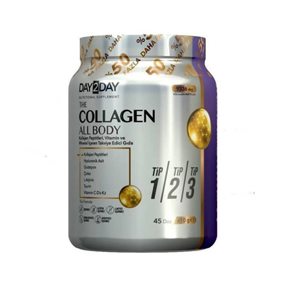 Day2Day The Collagen All Body Takviye Edici Gıda 450 gr