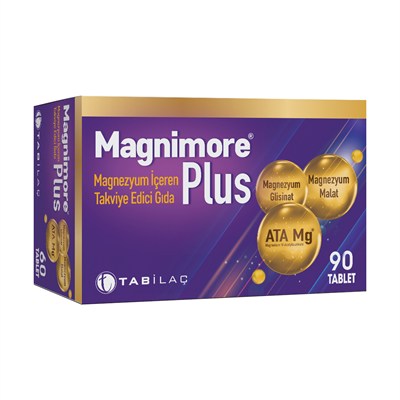 Magnimore Magnezyum Plus Takviye Edici Gıda 90 Tablet