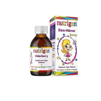 Nutrigen Kara Mürver Şurup 200 ml