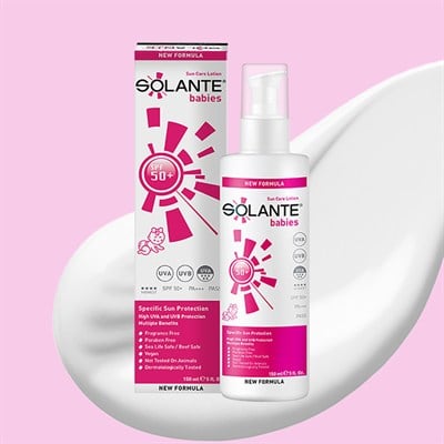 Solante Sun Care Babies Lotion SPF50+ Güneş Kremi 150 ml