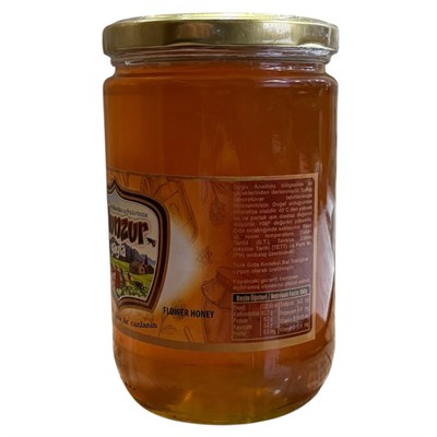 850 gram Munzur Yayla Çiçek Balı (Cam Kavanoz) 