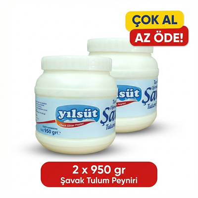 950 gram YILSÜT Şavak Tulum Peyniri (2 adet)