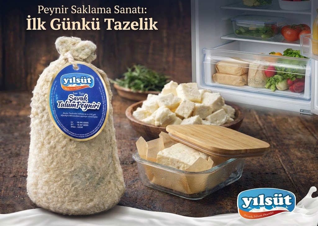 Peynir Saklama Sanatı: Peynirler Buzdolabında Nasıl İlk Günkü Gibi Taze Kalır?