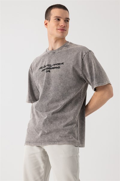 Grafik Baskılı T-Shirt