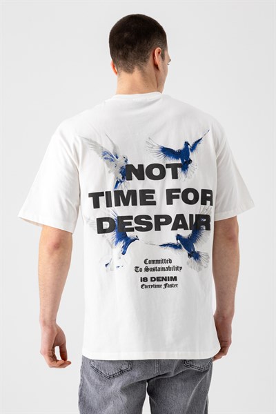 Kuş Baskılı T-Shirt